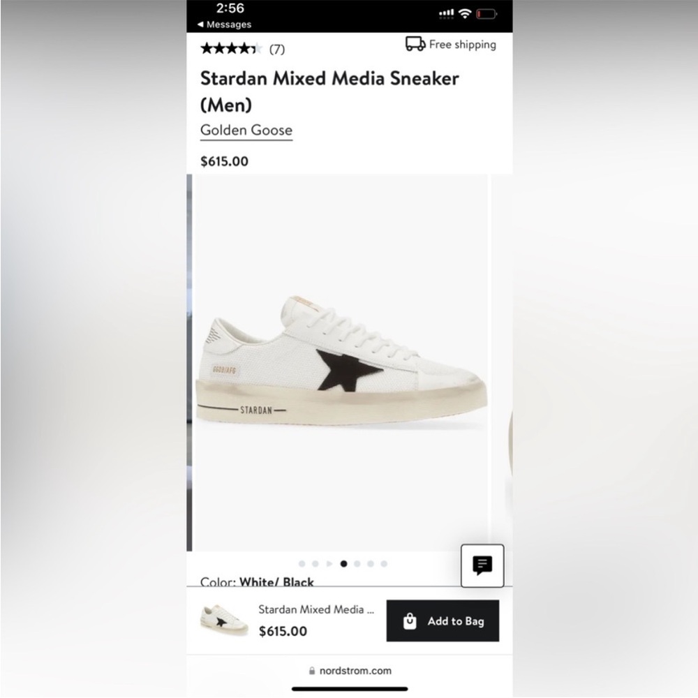 Golden goose sneakers worn twice